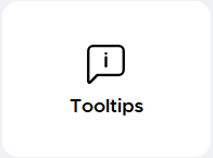 Speech bubble with an “i” representing additional information on hover.